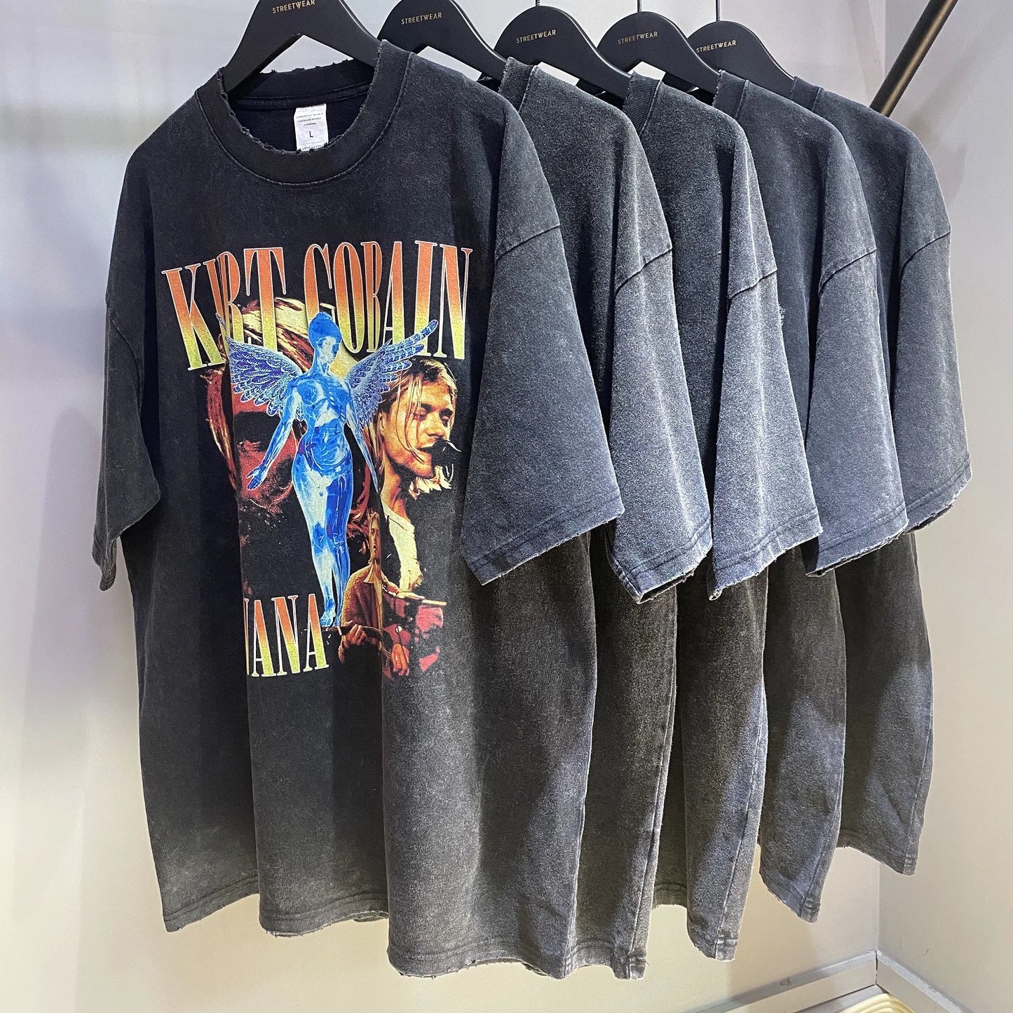 Vintage Kurt Cobain Oversized T-Shirt
