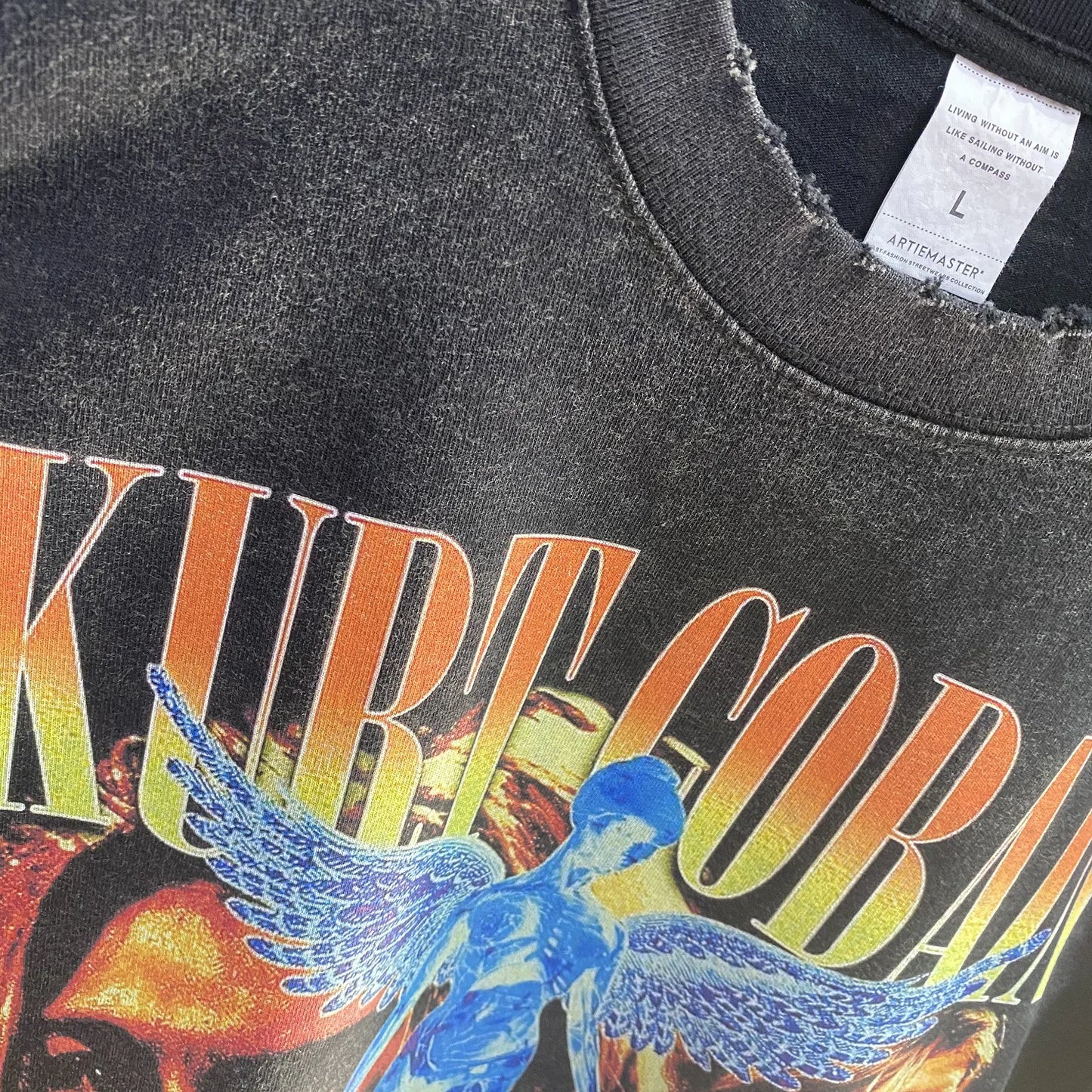Vintage Kurt Cobain Oversized T-Shirt