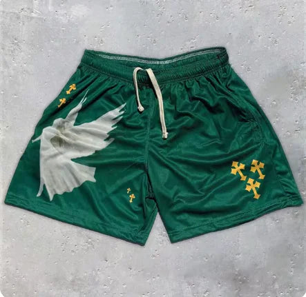 Y2K "ANGEL" Gym Shorts